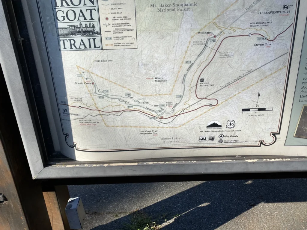 Getting To The Iron Goat Trailhead