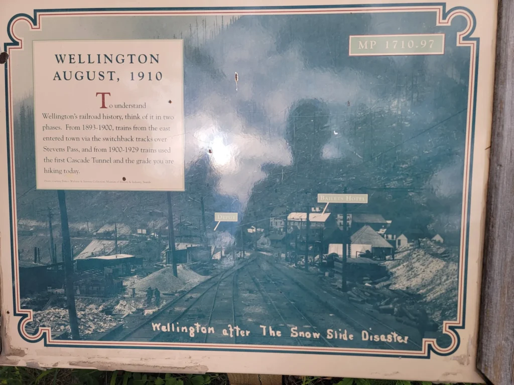 Iron Goat Trail Wellington Disaster Picture